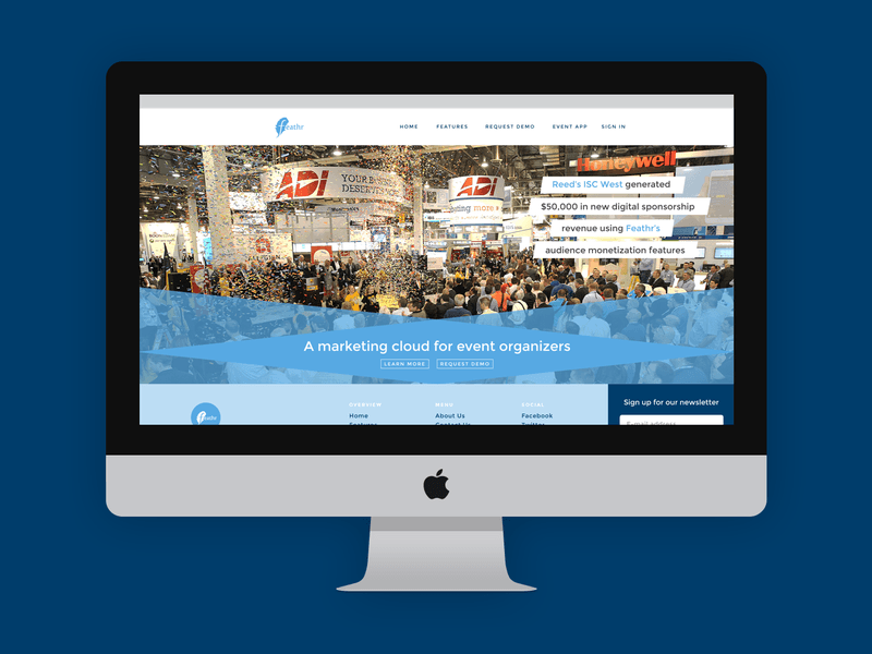 Feathr website redesign