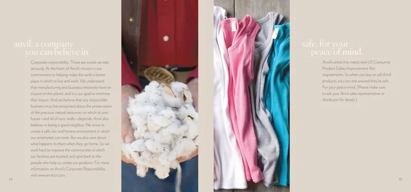 Brand values spread — a company you can believe in