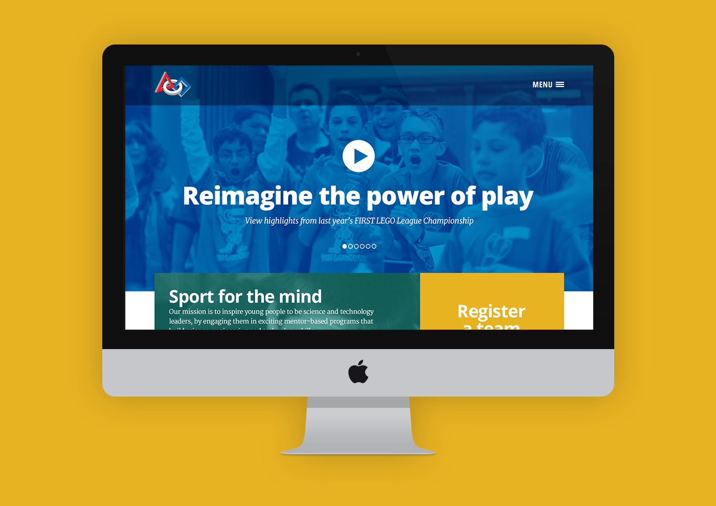 FIRST Robotics website redesign